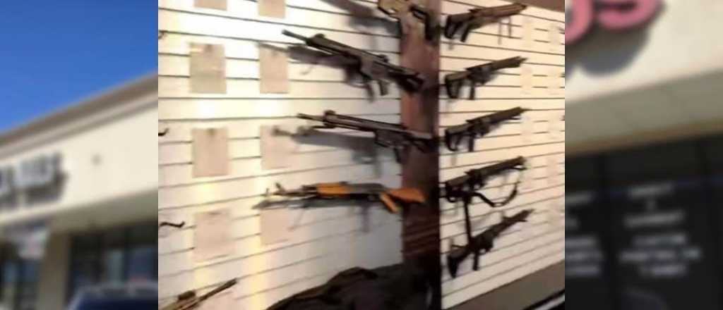 Comprar armas en Texas, como comprar un teléfono en Mendoza