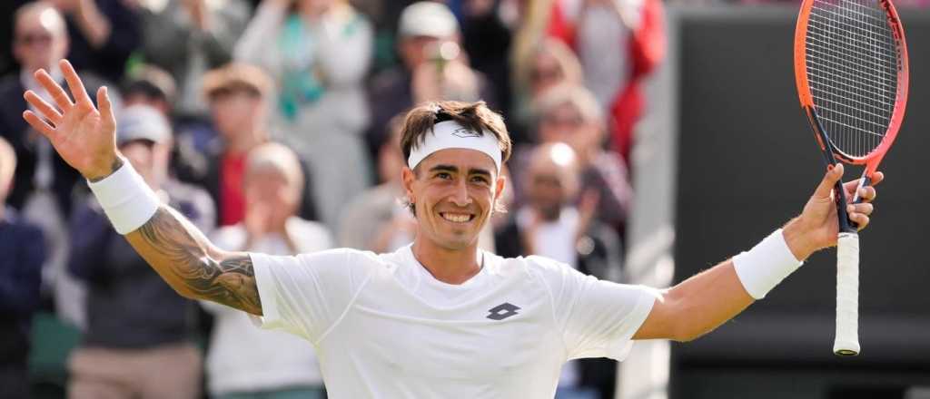 Histórico: Comesaña ganó un partidazo y avanza en Wimbledon