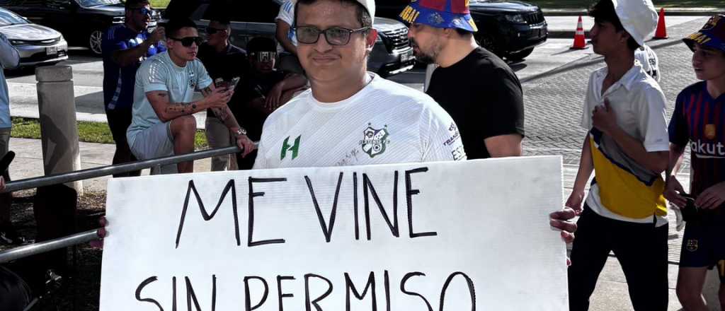 "Perdón mi amor": la locura de un hondureño para ver a la Selección argentina