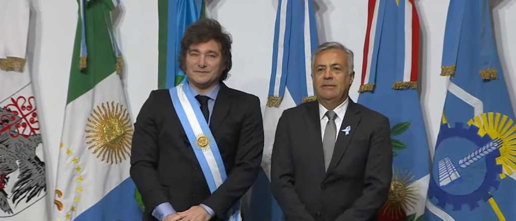 Cornejo viaja a Buenos Aires para almorzar con Milei y otros gobernadores