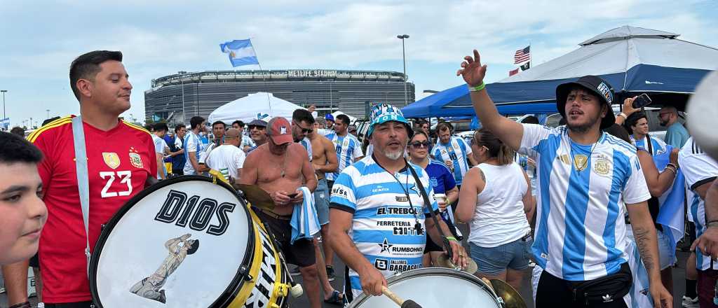 Los mendocinos coparon Nueva Jersey y la previa se tiñó de Malbec