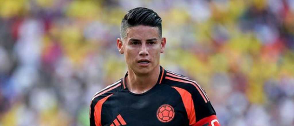 Nivel top: James Rodríguez está en la mira de un equipo español