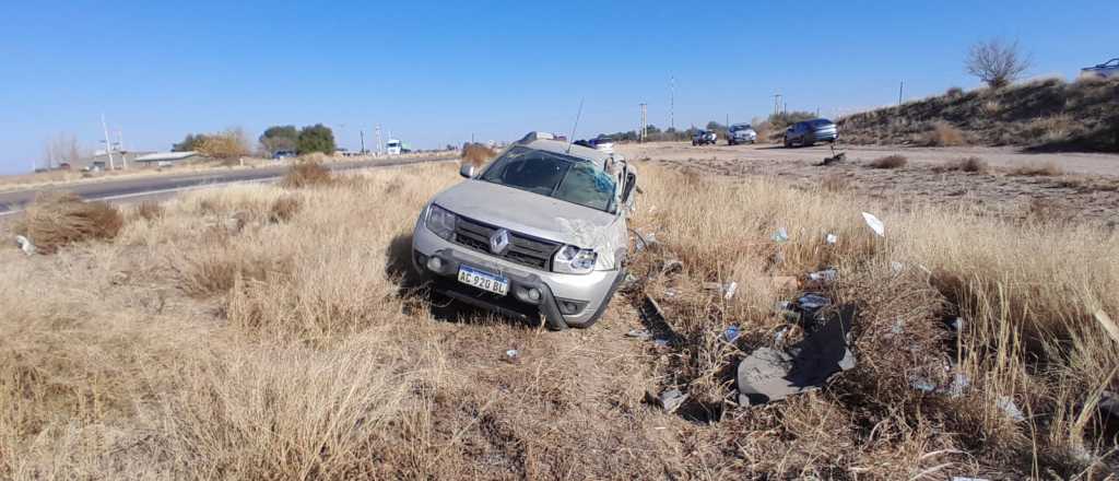 Un accidente múltiple en Ruta 40 a la altura de Agrelo dejó varios heridos