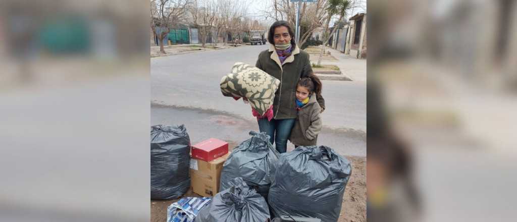 Una familia de San Rafael vive en un acoplado y pide ayuda para construir