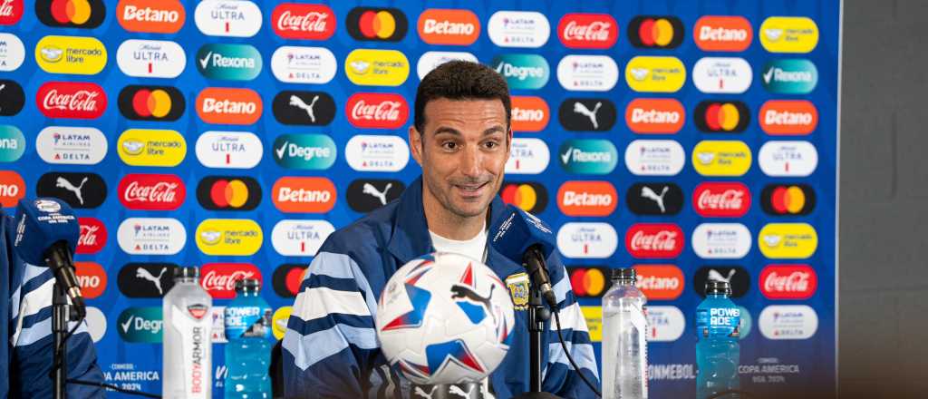 De cara a la final, Scaloni avisó que "nuestra forma de jugar no va a cambiar"