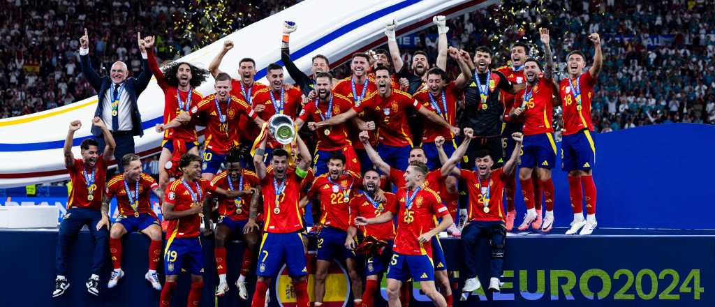 España le ganó una final emotiva a Inglaterra y es campeón de la Euro