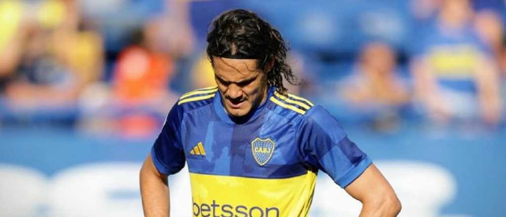 Pésima noticia para Boca: Cavani no jugará ante Cruzeiro  