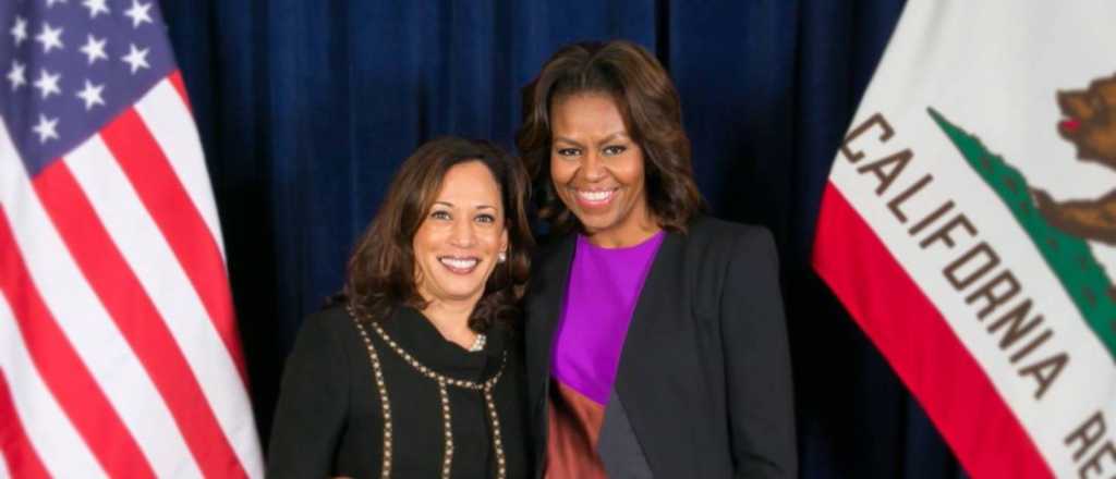 Kamala Harris es la elegida por Biden, pero se suma Michelle Obama