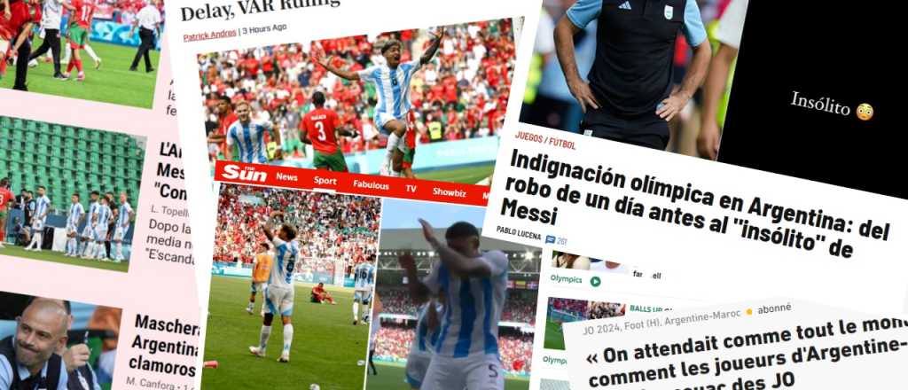 La prensa mundial habla del escándalo que sufrió Argentina en París