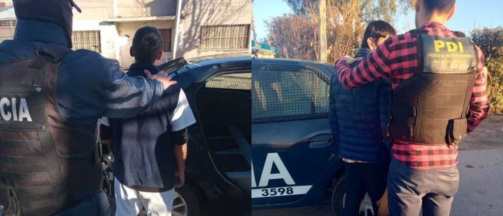 Dos aprehendidos por balear a un delivery durante un asalto en San Rafael