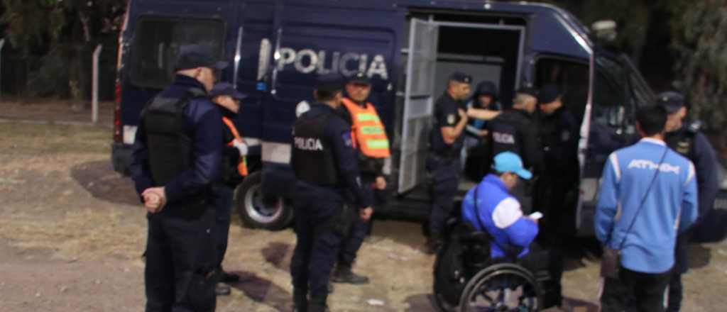 Seis detenidos en el partido Godoy Cruz vs. River