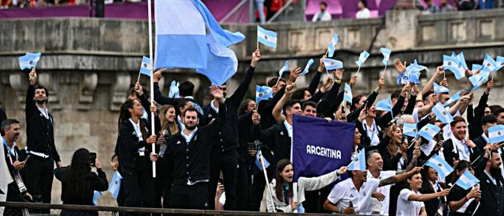 Video: así ingresó Argentina a la ceremonia inaugural