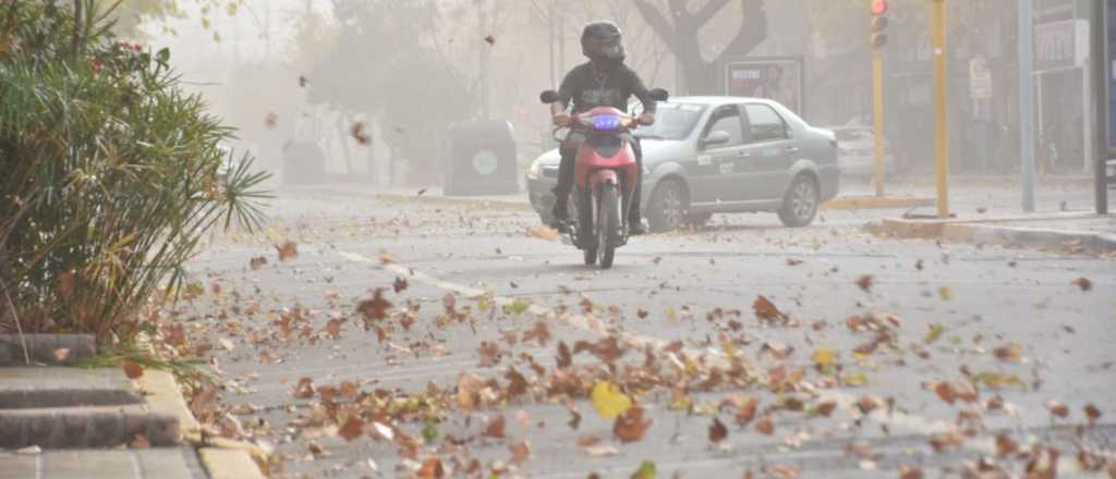 Alerta amarilla por vientos de hasta 90 kilómetros en Mendoza