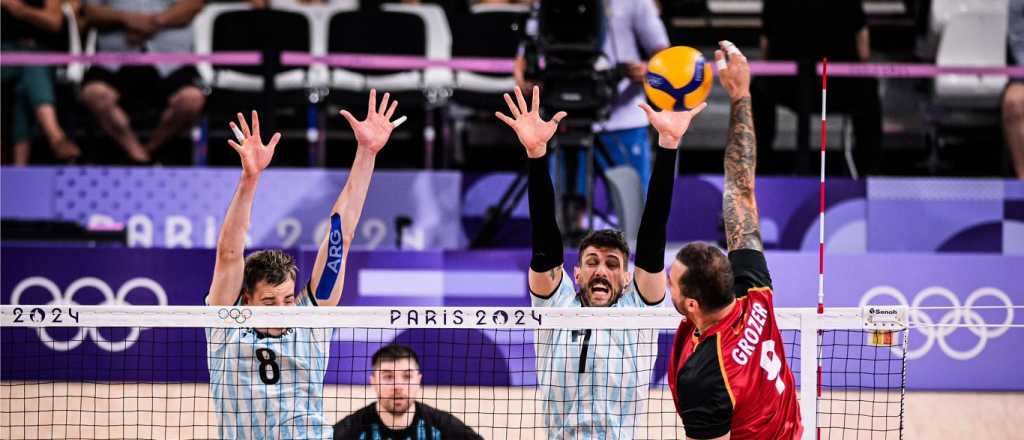 Voley: Argentina cayó ante Alemania y se despidió de París 2024