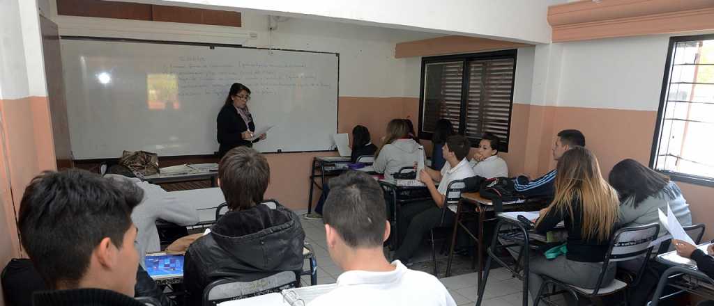 Sin clases en gran parte de Mendoza para los turnos vespertino y nocturno