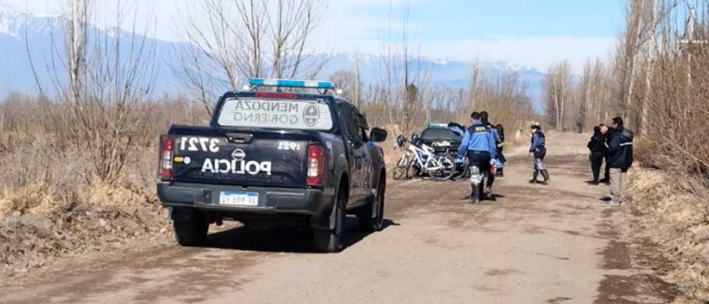 Video: este es el lugar donde encontraron el cadáver de una mujer en Tunuyán