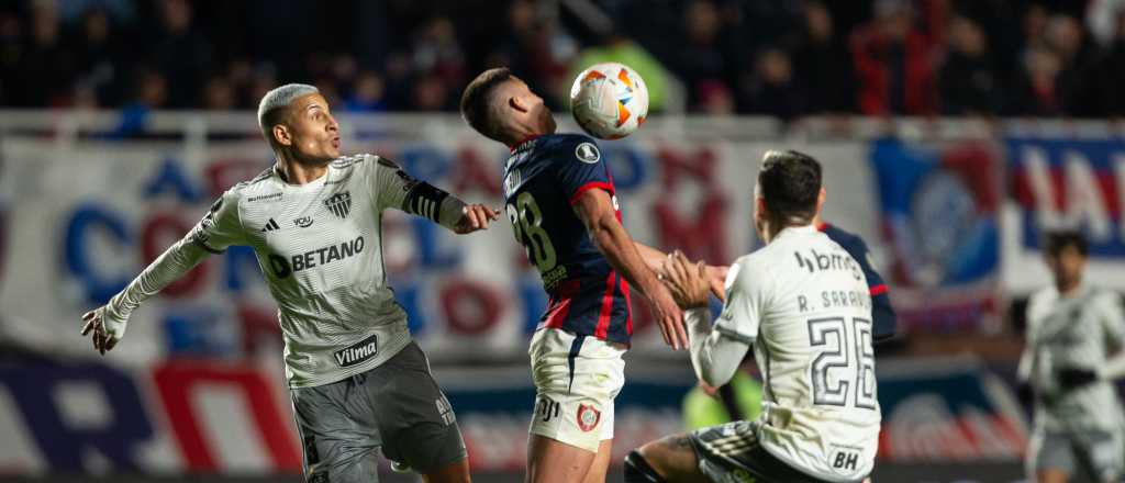 San Lorenzo empató con Atlético Mineiro y todo se define en Belo Horizonte