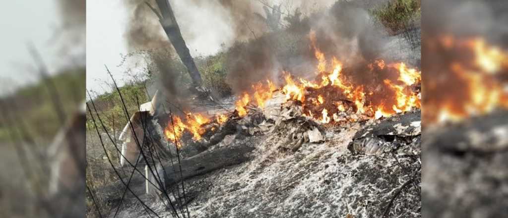 Video: otro accidente aéreo en Brasil dejó cinco muertos