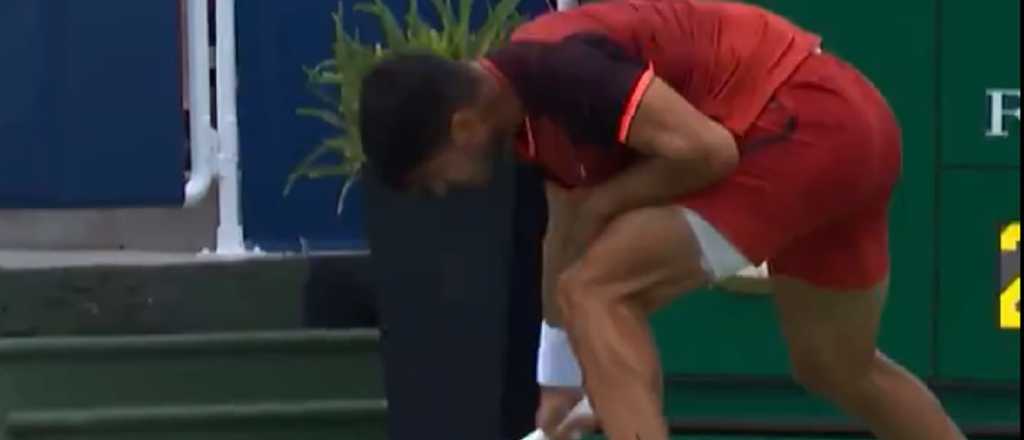 Video: Alcaraz destrozó su raqueta y quedó afuera de Cincinnati