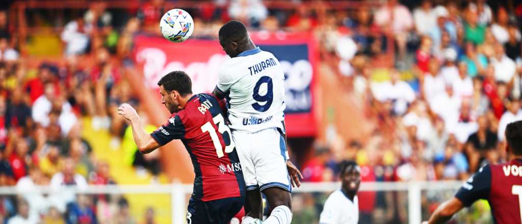 Al Inter de Lautaro le empataron sobre la hora en el primer partido del torneo