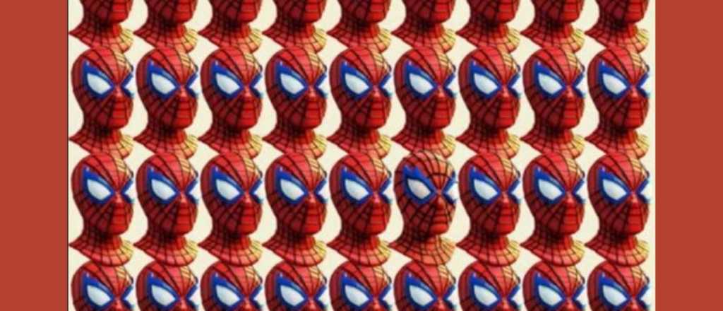 Prueba mental: ¿podés encontrar el error en la imagen de Spiderman?