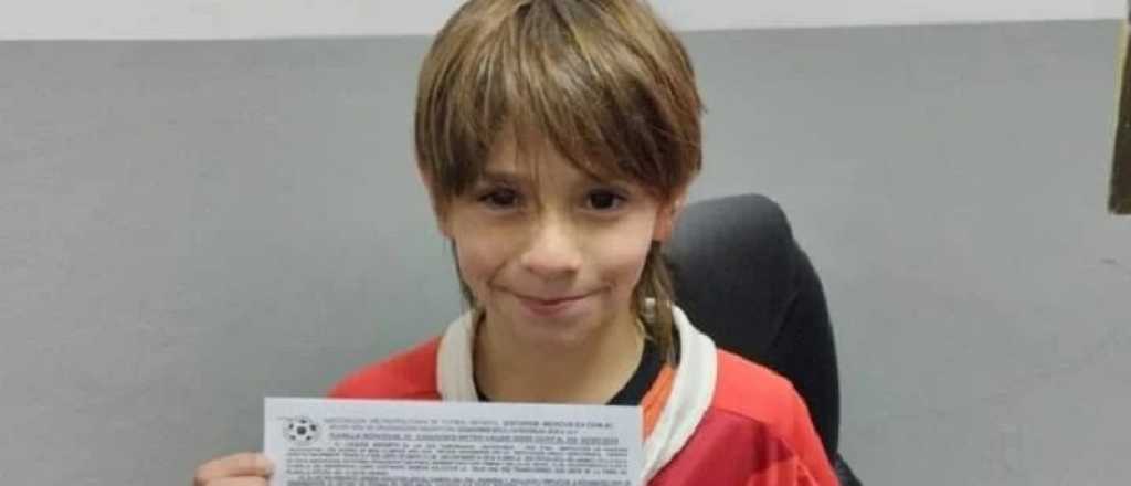 De Bowen al Rojo: tiene 9 años y fichó para el club de Avellaneda