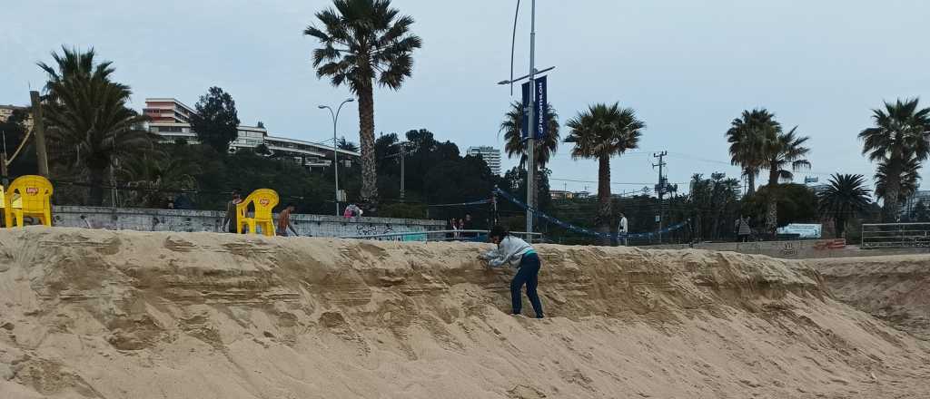 ¿Adiós a las playas de Chile? Preocupa el retroceso por las fuertes marejadas