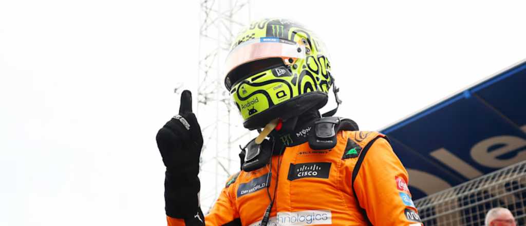 Lando Norris dio el golpe en Países Bajos y se quedó con la pole