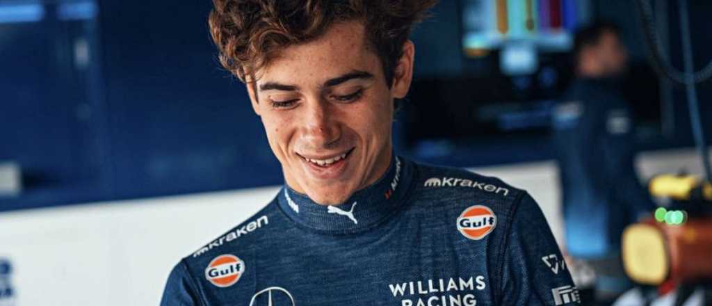 El insólito error de Williams con el nombre de Colapinto antes de su debut en la F1