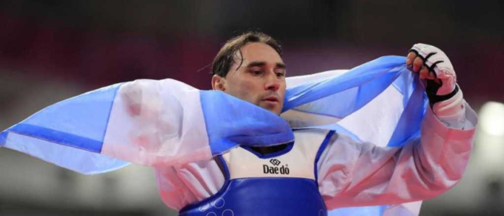 Juan Samorano ganó la medalla de bronce en taekwondo