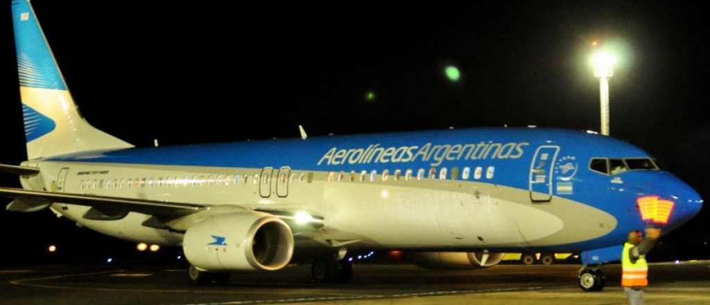 Vuelven con ofertas especiales los vuelos nocturnos de Aerolíneas Argentinas