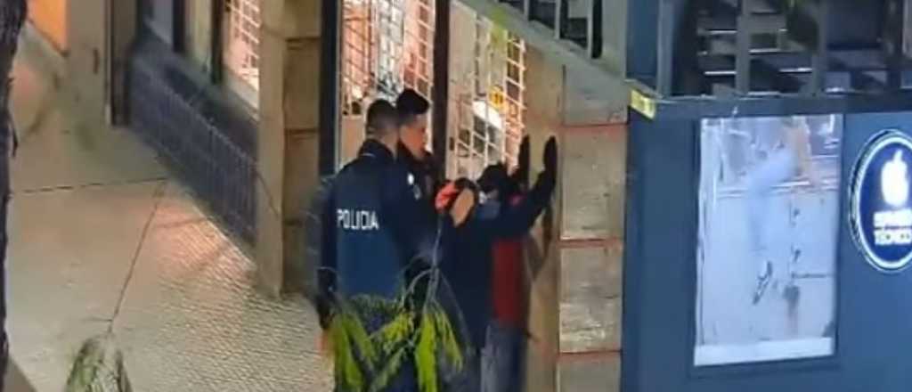 Cuatro detenidos en San Rafael gracias al accionar de las cámaras