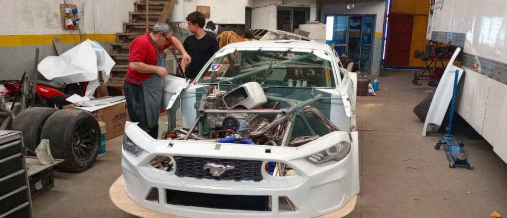 Así está el Mustang que estrenará un mendocino en el Turismo Carretera