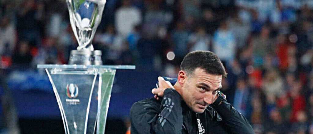 La inesperada frase de Scaloni sobre la Finalissima que lamentan los hinchas