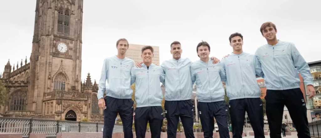 Todo listo para el debut de la Argentina en la Copa Davis