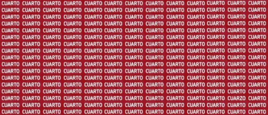 ¡Sólo para habilidosos! ¿Podés encontrar la palabra "cuarzo"?