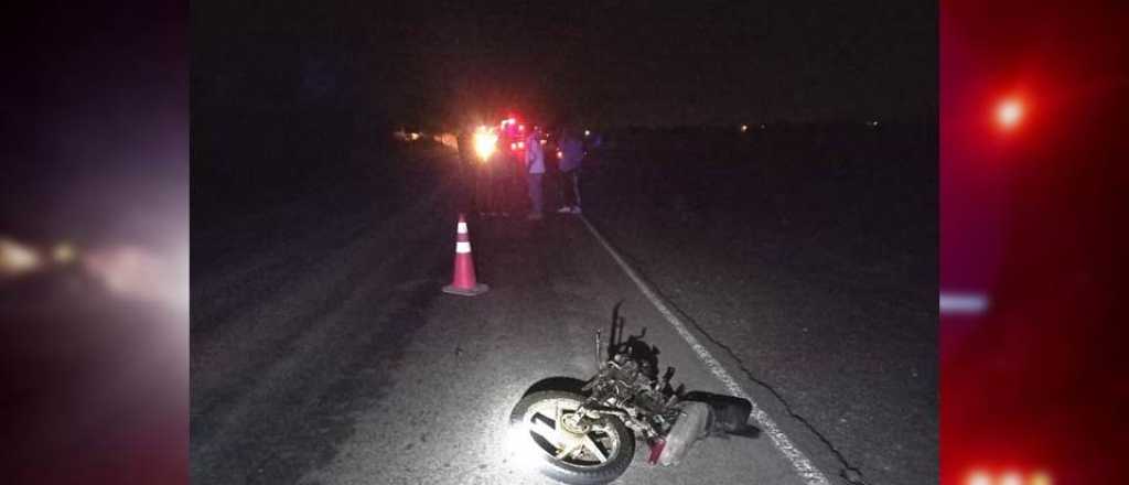 Murió un motociclista al chocar contra un camión en la Ruta 142