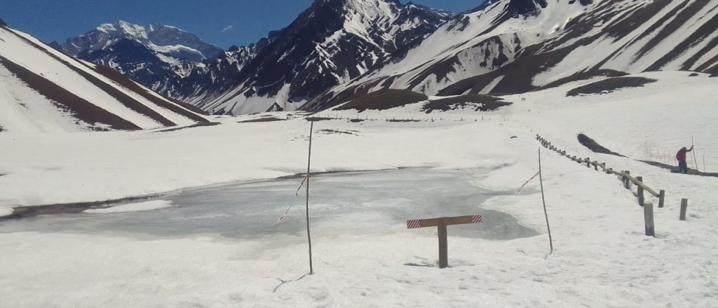 Ya se puede ir a la Laguna de Horcones en el Parque Aconcagua