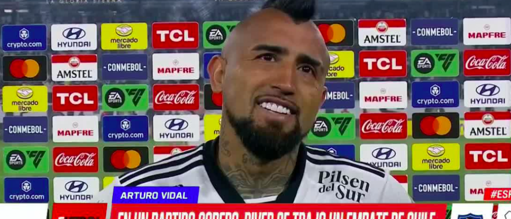 Vidal calentó la revancha: "Tengo más títulos que los jugadores de River"