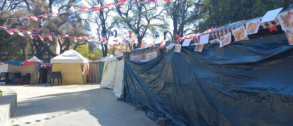 Suspendieron los festejos en la Plaza Chile por el Zonda