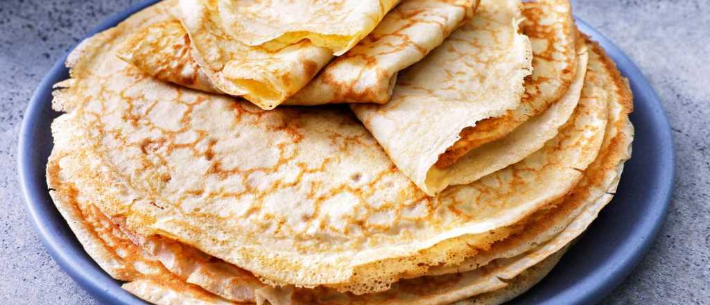 Prepará deliciosos crepes con sólo tres ingredientes