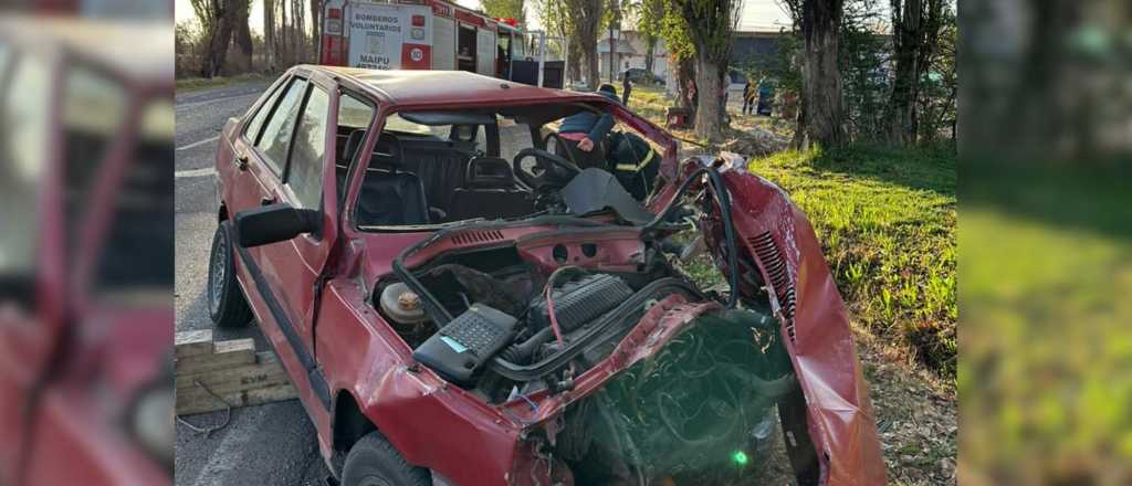 Un hombre murió al chocar de frente en su auto contra un colectivo