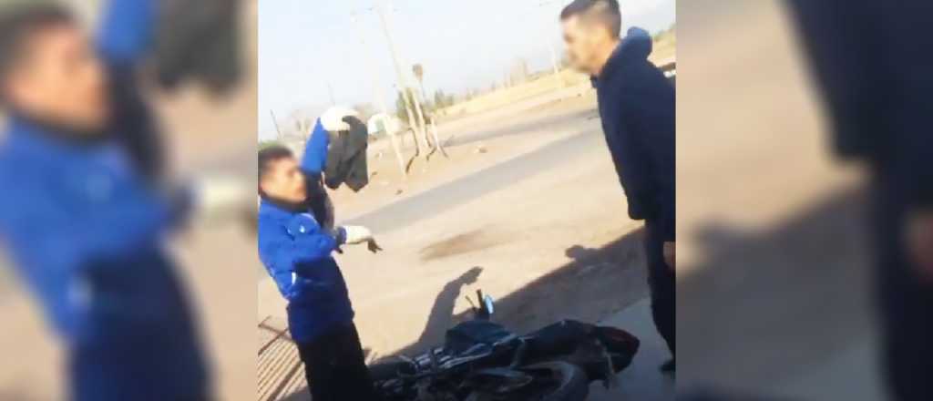 Video: vecinos de Maipú evitaron un robo y el ladrón se puso a llorar