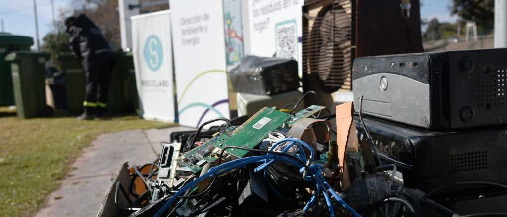 Guaymallén: juntarán residuos electrónicos en la plaza de Villa Nueva