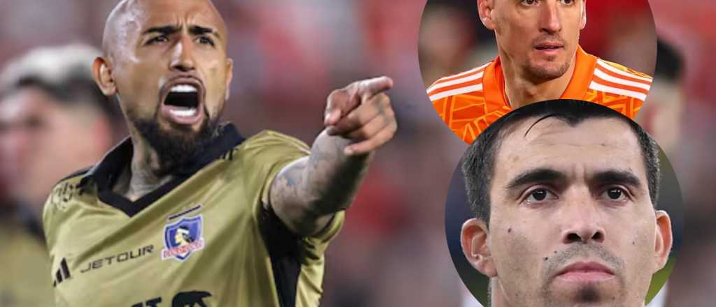 Vidal no la corta y ahora fue contra Armani y Acuña