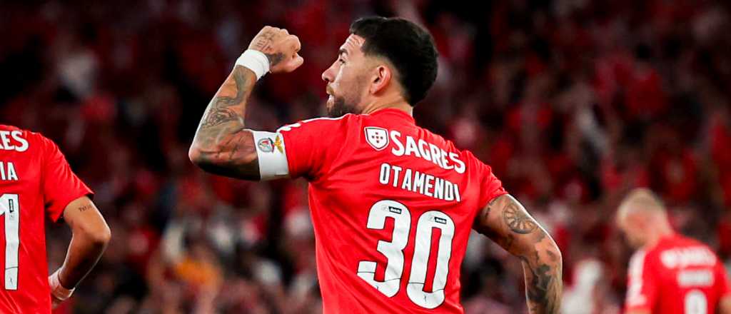 Video: goles de Otamendi y Rollheiser en la goleada del Benfica