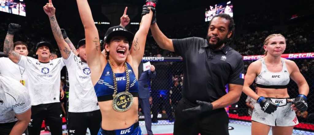 UFC: la argentina Ailín Pérez volvió a ganar y lo celebró con "twerking"