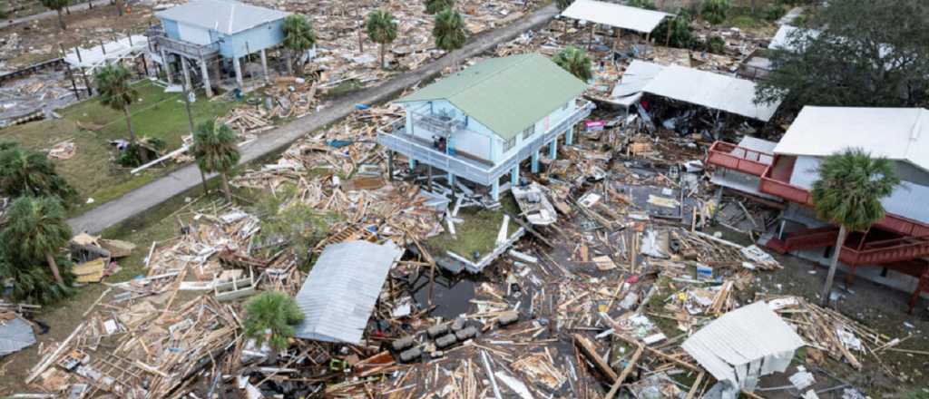 Cerca de 100 muertos tras el paso del huracán Helene