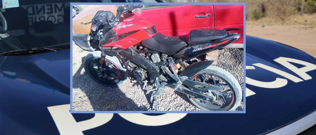 Intensa persecución para detener a un joven de 18 años con una moto robada en Luján