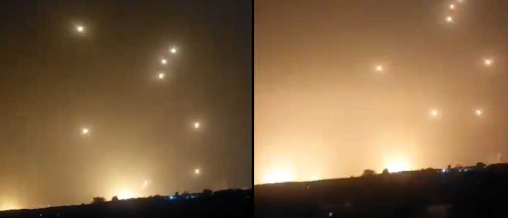 Videos: Irán bombardea Israel en respuesta a los ataques en el Líbano